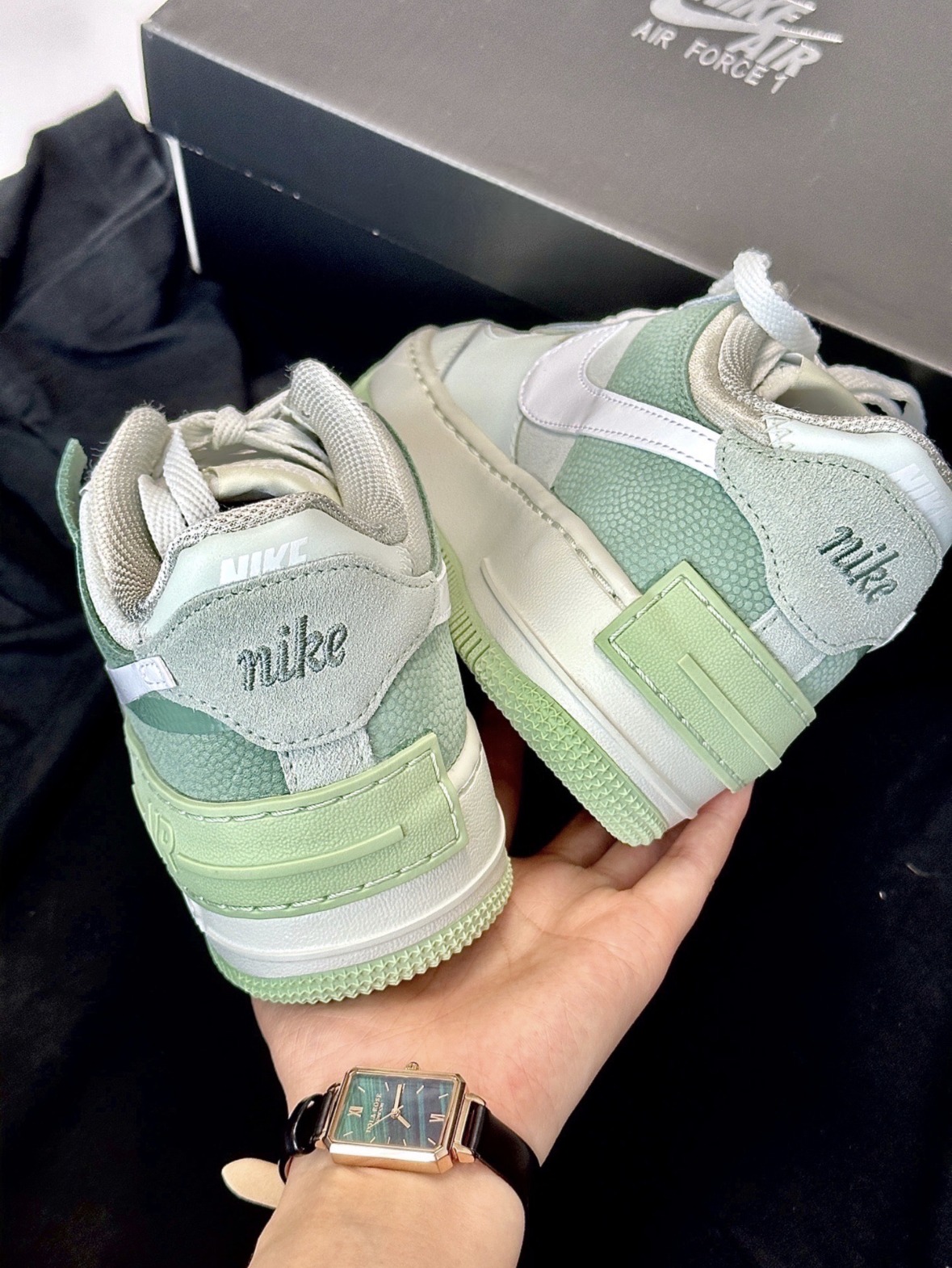473 -  Giày Nike Air Force 1 Shadow Spruce Aura CW2655 001  [HÀNG CHÍNH HÃNG]