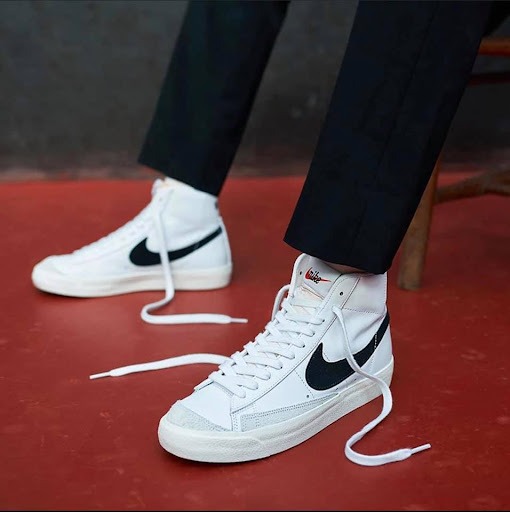 1739 - Giày Nike Blazer Mid ’77 Vintage ‘White Black’ BQ6806-100 [HÀNG CHÍNH HÃNG]