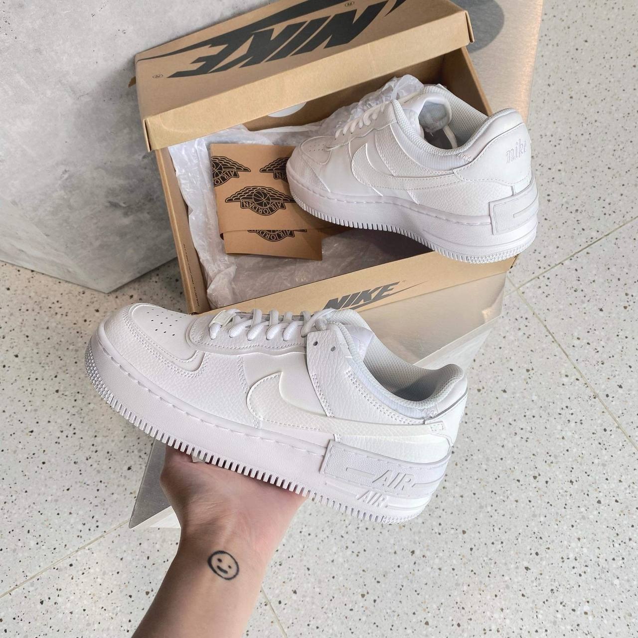 476 -  Giày Nike Air Force 1 Shadow Triple White CI0919 100  [HÀNG CHÍNH HÃNG]