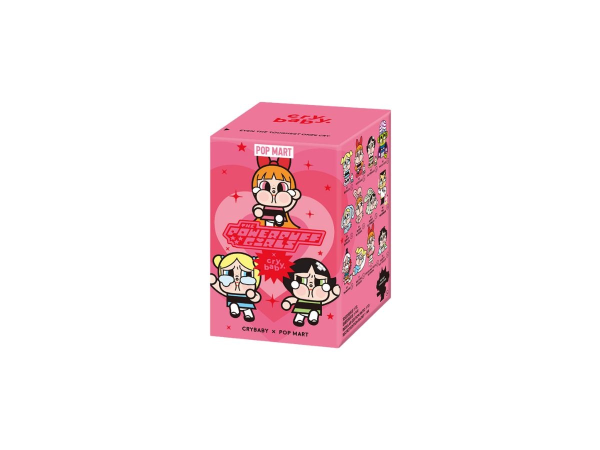 1146 - BUTTERCUP Crybaby × Powerpuff Girls Series Figures Mô Hình Gấu Bông Art Toy - [HÀNG CHÍNH HÃNG]