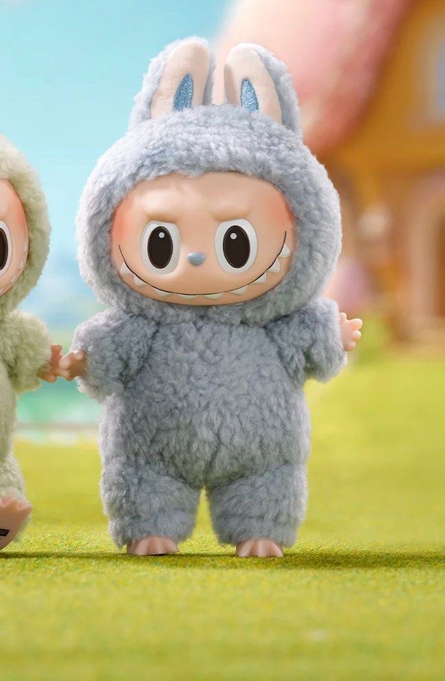 1089 - Labubu Sea Salt Coconut Size bé 17cm - Màu Xanh Dương - -  Gấu Bông Art Toy [HÀNG CHÍNH HÃNG]  Pop Mart