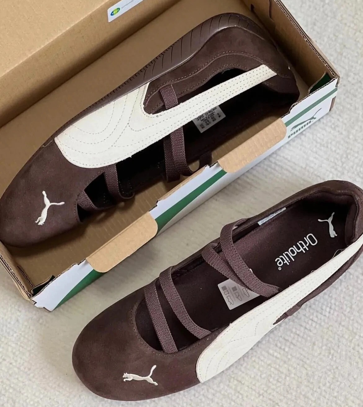 2727 - Giày Puma Speedcat Ballet ‘Dark Chocolate’ 406758-02 [HÀNG CHÍNH HÃNG]