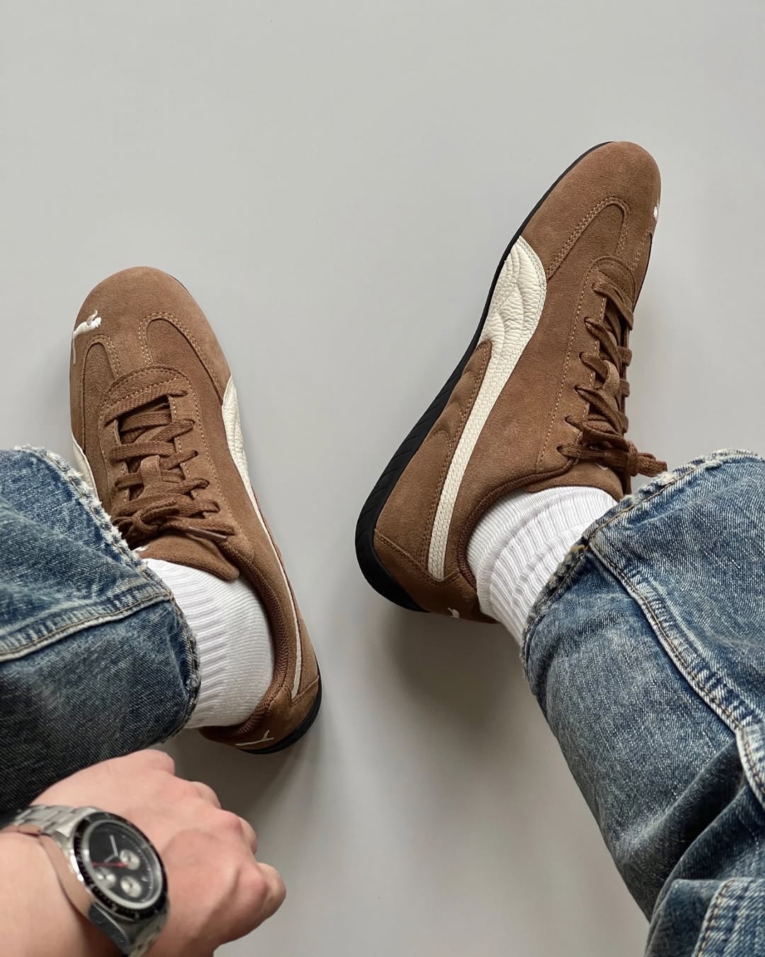 2624 - Giày Puma Speedcat Archive 'Haute Coffee' 398847-02 [HÀNG CHÍNH HÃNG]