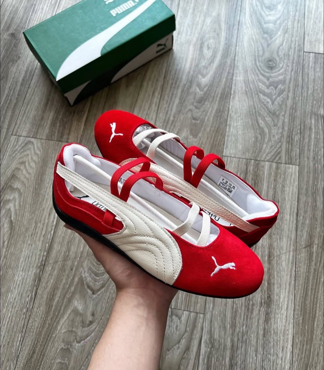 2140 - Giày Puma Speedcat Speedcat Ballet 'Red White' 400986-09 [HÀNG CHÍNH HÃNG]