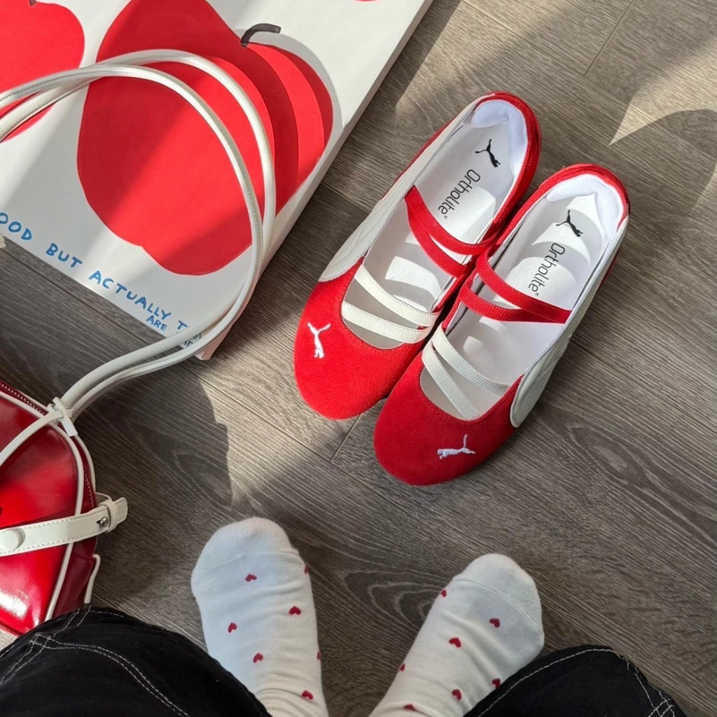 2140 - Giày Puma Speedcat Speedcat Ballet 'Red White' 400986-09 [HÀNG CHÍNH HÃNG]