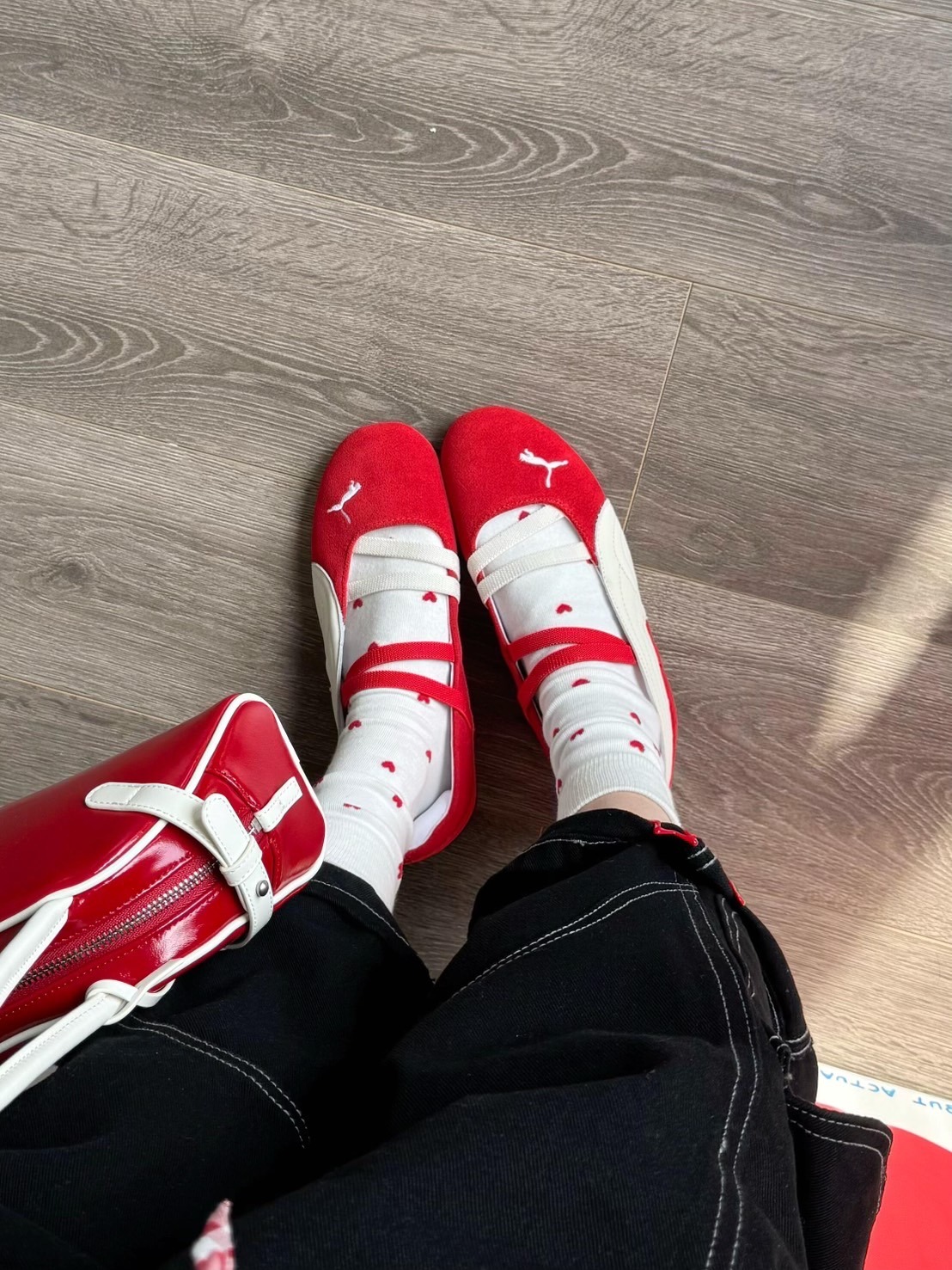 2140 - Giày Puma Speedcat Speedcat Ballet 'Red White' 400986-09 [HÀNG CHÍNH HÃNG]