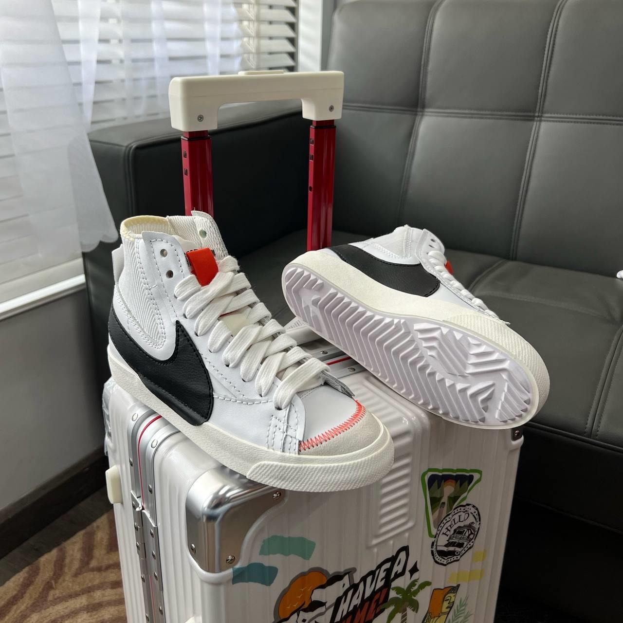 1740 - Giày Nike Blazer Mid ’77 Jumbo ‘White Black’ DD3111-100 [HÀNG CHÍNH HÃNG]