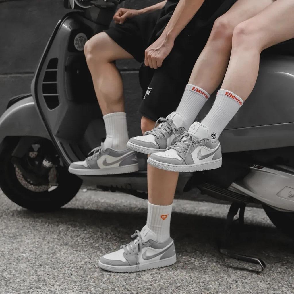 2768 - Giày Nike Air Jordan 1 Low SE Light Steel Grey DV0426-012 [HÀNG CHÍNH HÃNG]