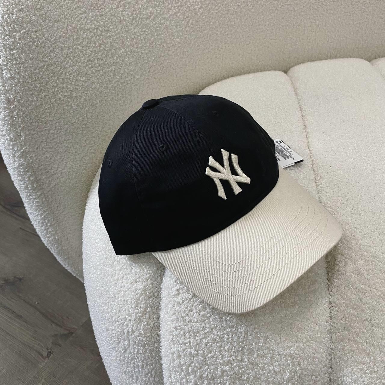 1873 - Nón MLB Logo New York Yankee Black White 3ACP3303N-50BKS [HÀNG CHÍNH HÃNG]
