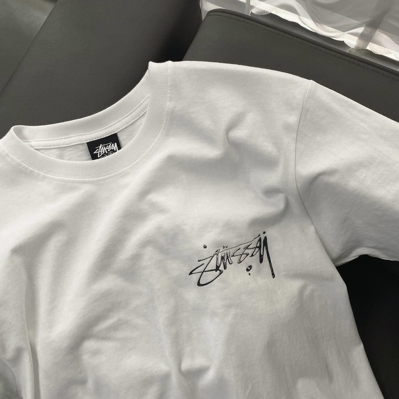 1213 - Áo Stussy Mercury - Trắng White - Code 1904983 [HÀNG CHÍNH HÃNG]