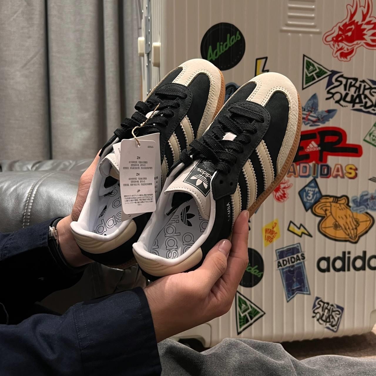 2611 - Giày Adidas Samba OG Black Wonder White IE5836 [HÀNG CHÍNH HÃNG]