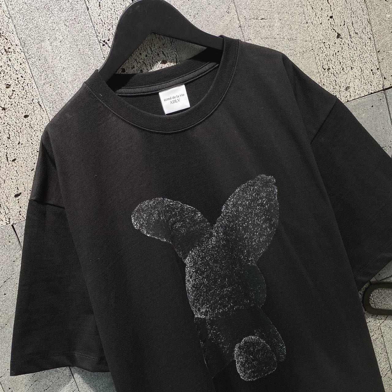 1863 - Áo ADLV Fuzzy Rabbit Đen ADLV-23SS-SSBKZR-BLK Acmé de la vie [HÀNG CHÍNH HÃNG]
