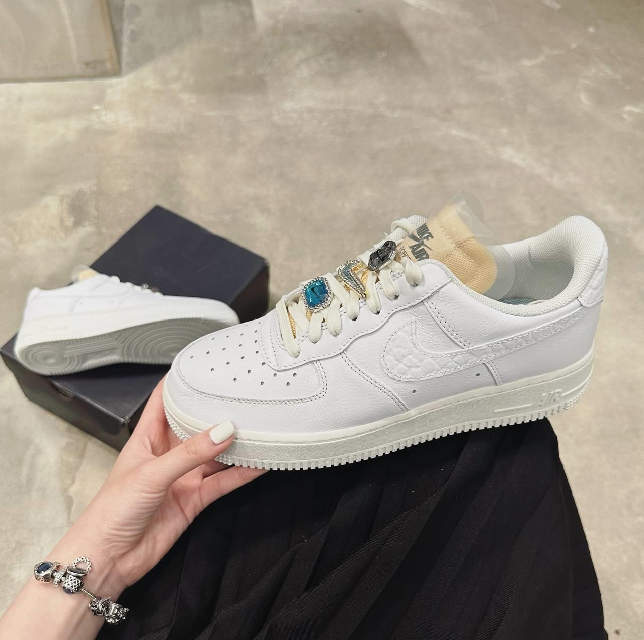 2227 - Giày Nike Air Force 1 Low 07 LX Bling Bling CZ8101-100 [HÀNG CHÍNH HÃNG]