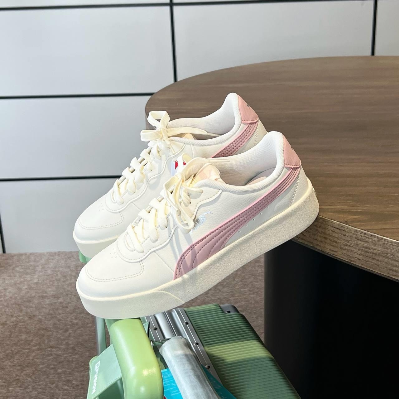 1557 - Giày Puma Skye Clean Peachskin Pink 380147-05 [CHÍNH HÃNG]