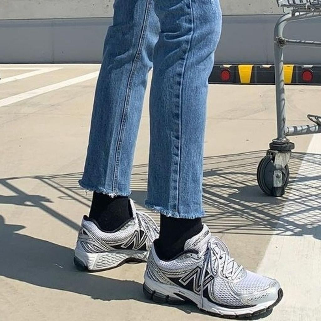 2090 - Giày New Balance 860v2 White Silver Black ML860XD [HÀNG CHÍNH HÃNG]