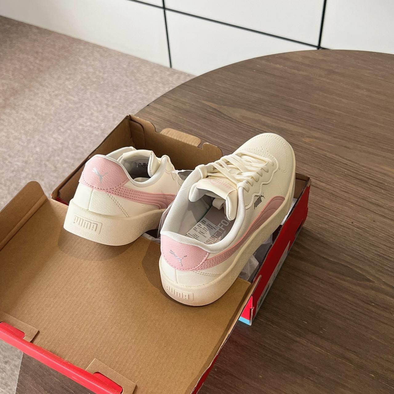1557 - Giày Puma Skye Clean Peachskin Pink 380147-05 [CHÍNH HÃNG]