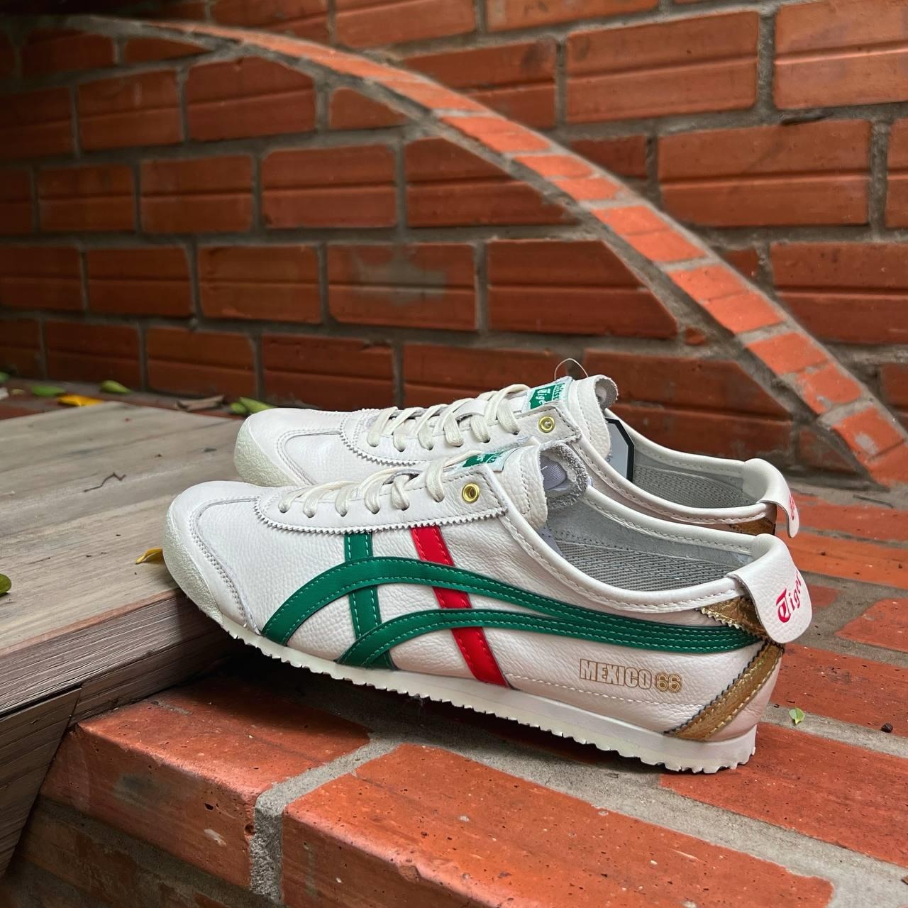 1451 - Giày Onitsuka Tiger Mexico 66 'Birch Kale' 1183B511-200 [HÀNG CHÍNH HÃNG]