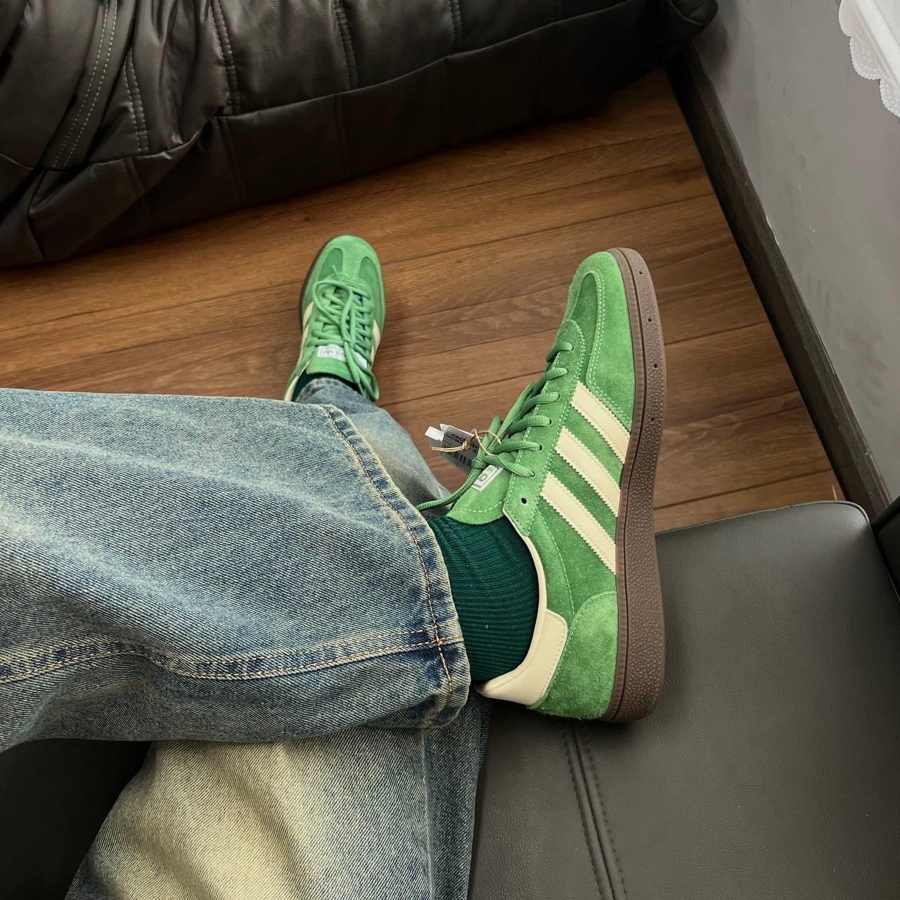 1359 - Giày Adidas Handball Spezial Preloved Green Gum IG6192 [CHÍNH HÃNG]