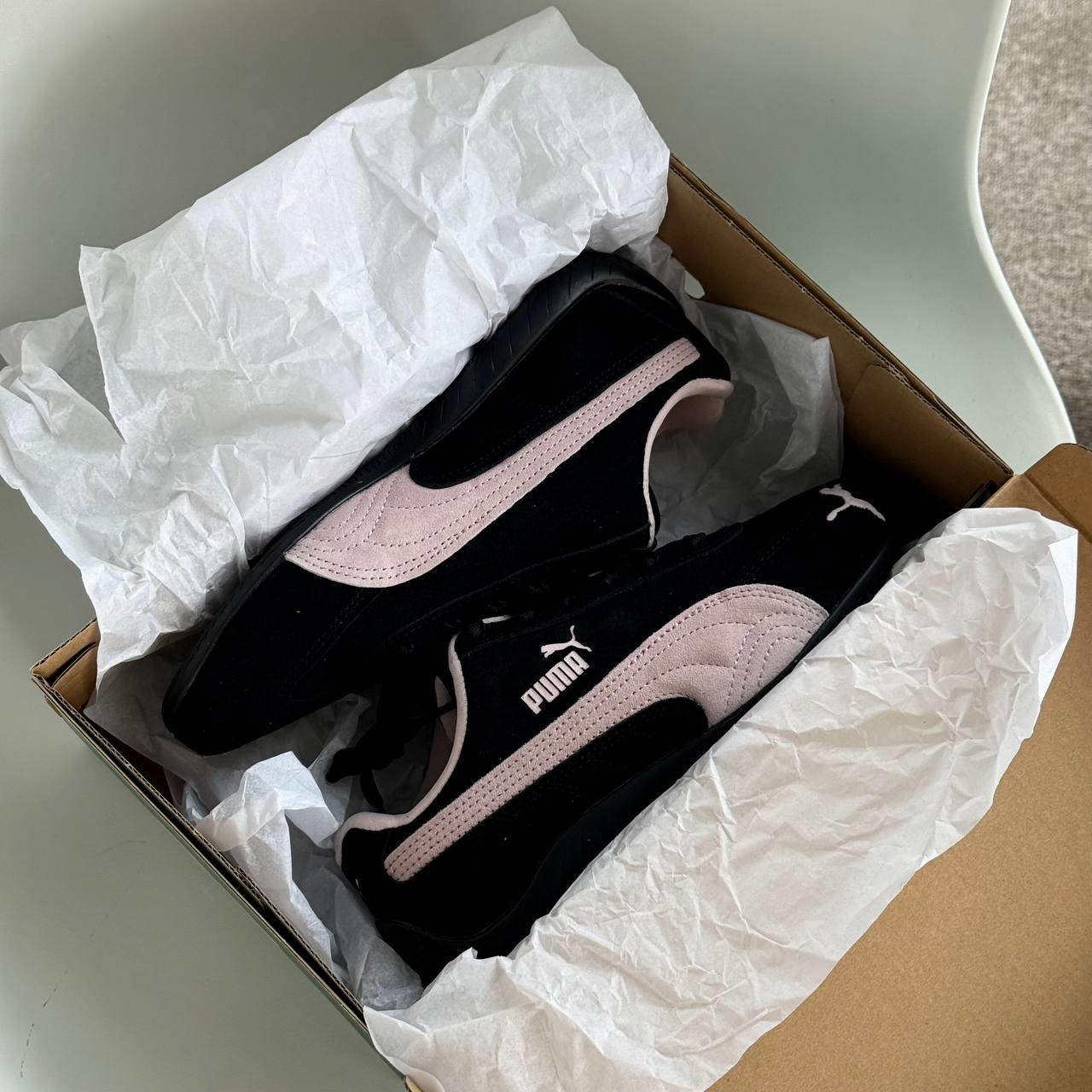 1560 - Giày Puma Speedcat OG ‘Black Pink’  - Đen Sọc Hồng - 398846 09 [CHÍNH HÃNG]