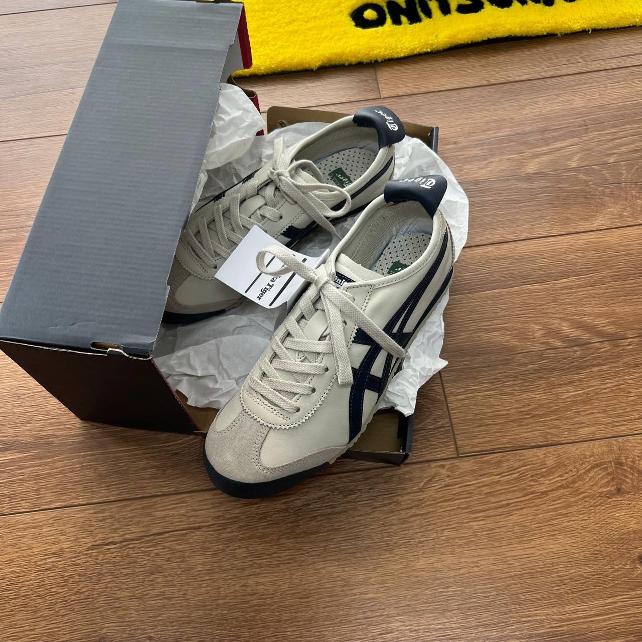 1452 - Giày Onitsuka Tiger Mexico 66 ‘Birch Peacoat’ 1183C102-200 [HÀNG CHÍNH HÃNG]