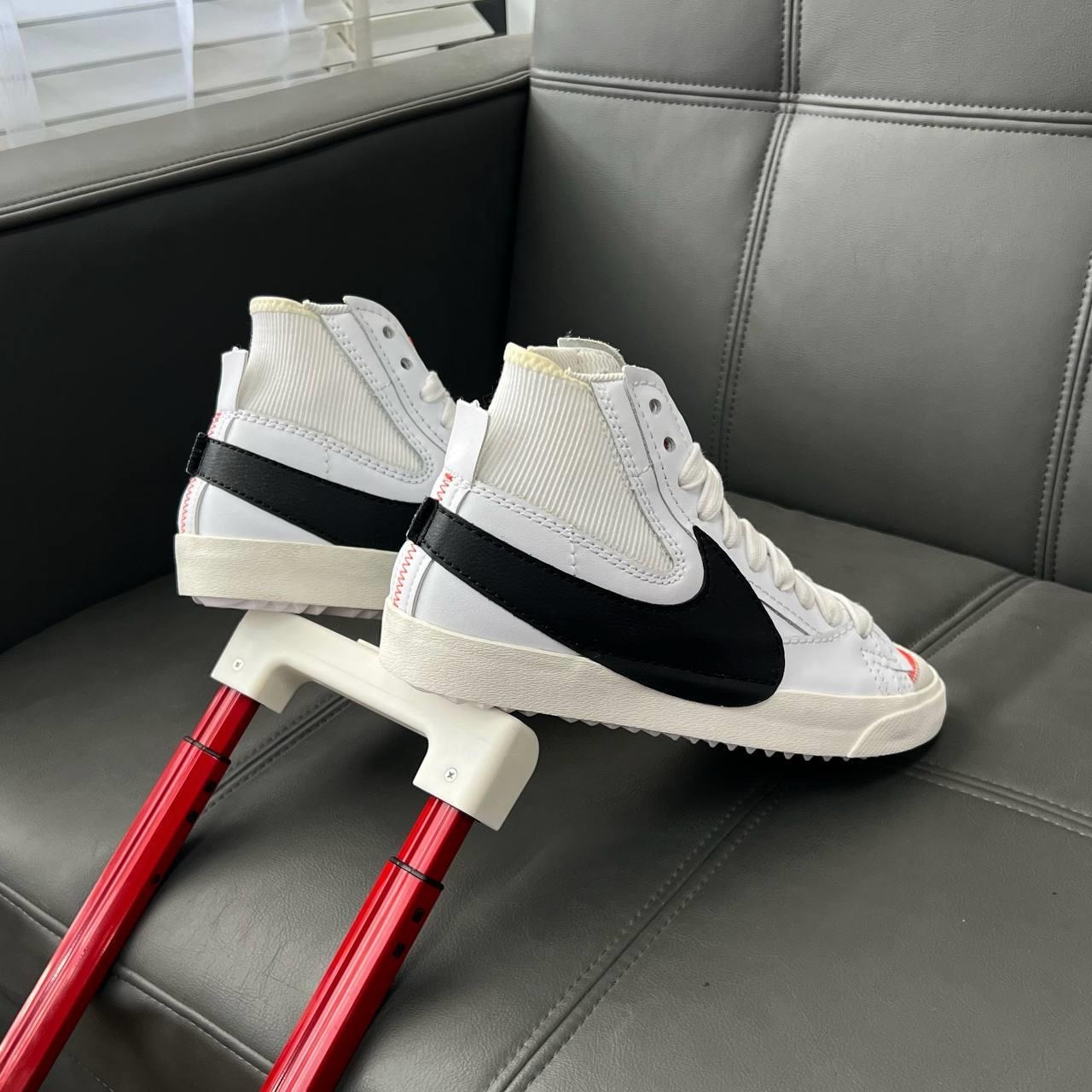 1740 - Giày Nike Blazer Mid ’77 Jumbo ‘White Black’ DD3111-100 [HÀNG CHÍNH HÃNG]