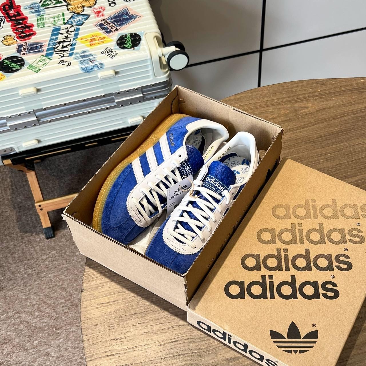 2609 - Giày Adidas Handball Spezial 'Collegiate Royal' JP5278 [HÀNG CHÍNH HÃNG]