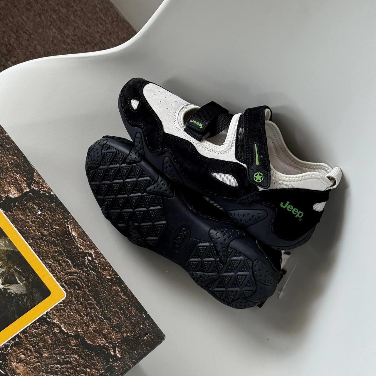 2100 - Giày Jeep Outdoor Shoes Women's Low Top Gray PX241WAS882 [HÀNG CHÍNH HÃNG]