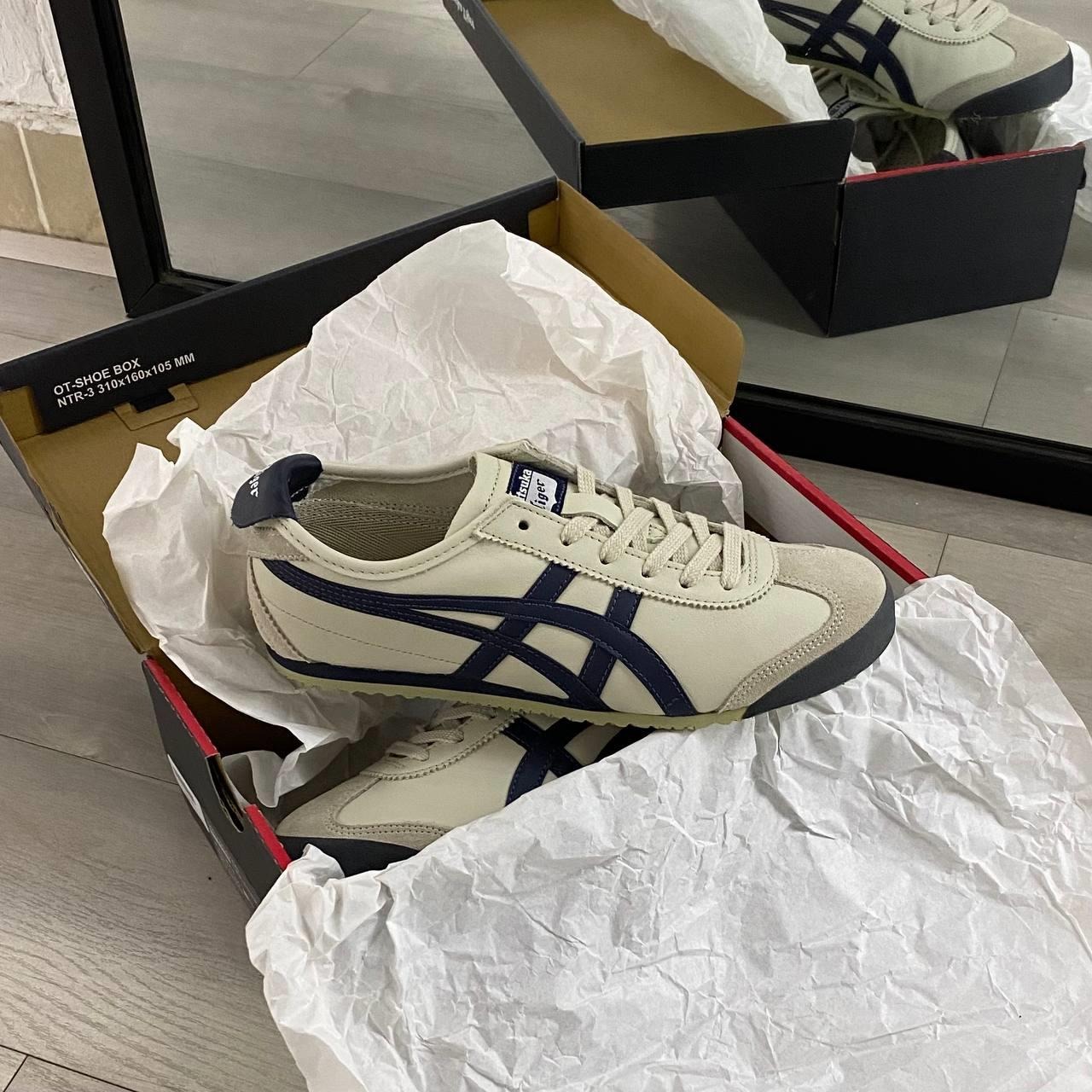 1452 - Giày Onitsuka Tiger Mexico 66 ‘Birch Peacoat’ 1183C102-200 [HÀNG CHÍNH HÃNG]