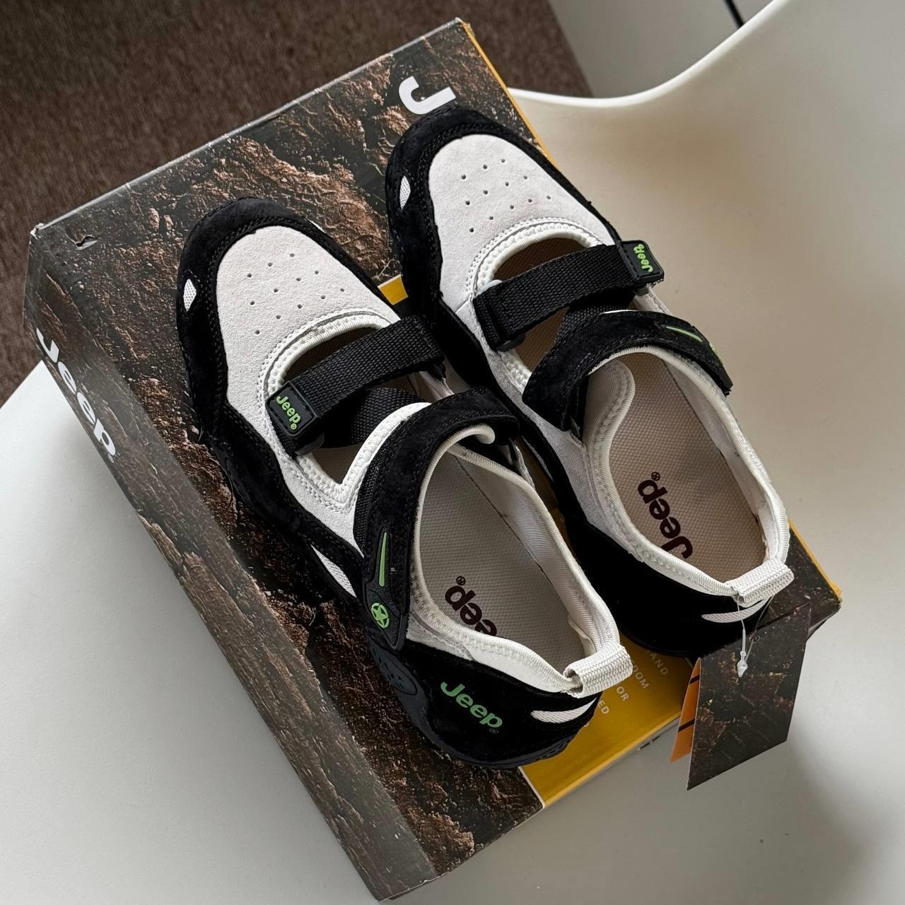 2100 - Giày Jeep Outdoor Shoes Women's Low Top Gray PX241WAS882 [HÀNG CHÍNH HÃNG]