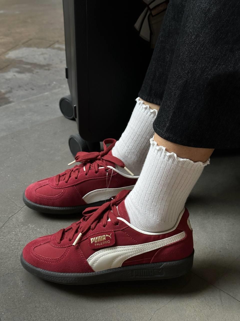 1561 - Giày PUMA Palermo OG ‘Intense Red White’ - Đỏ Đô - 383011 13 [CHÍNH HÃNG]