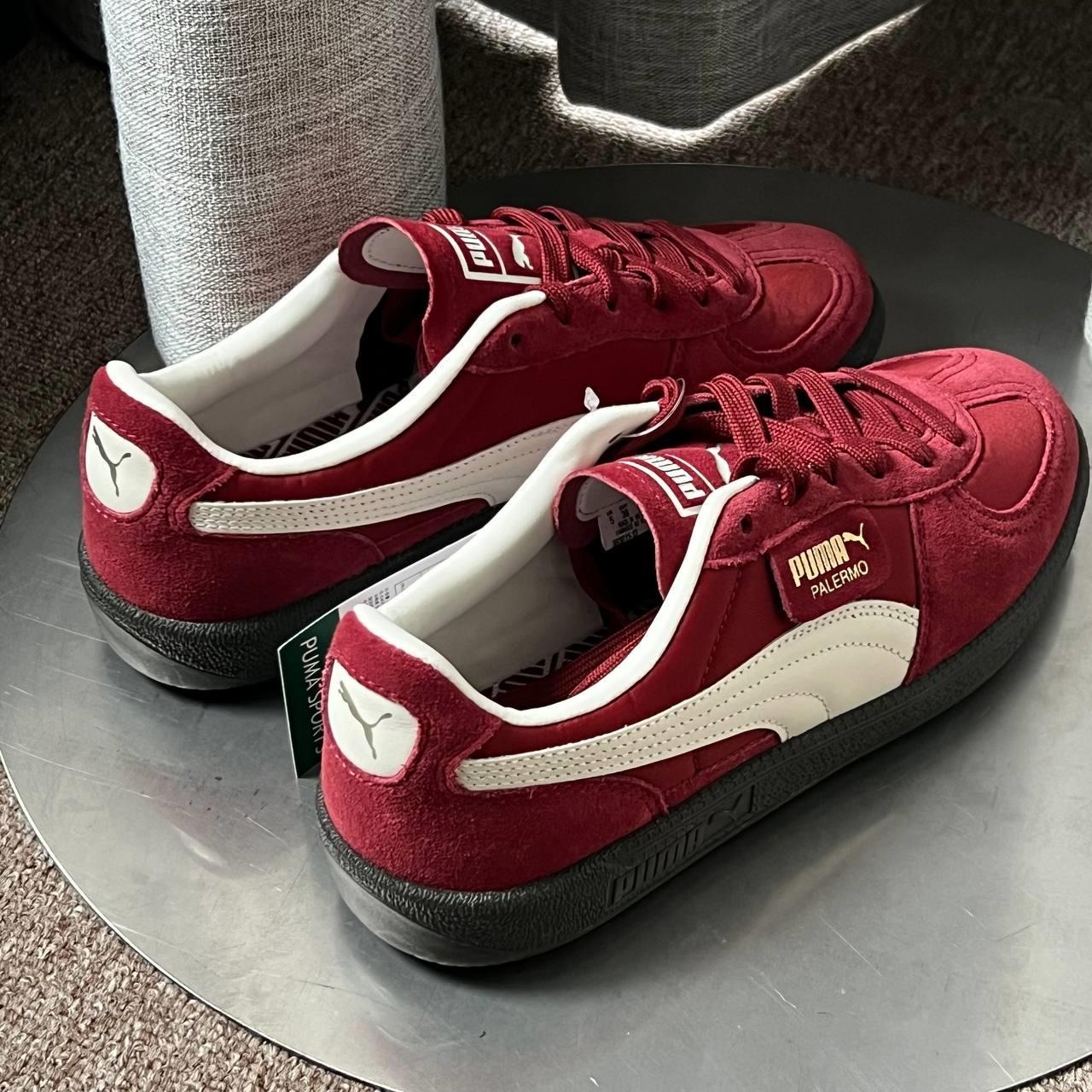 1561 - Giày PUMA Palermo OG ‘Intense Red White’ - Đỏ Đô - 383011 13 [CHÍNH HÃNG]