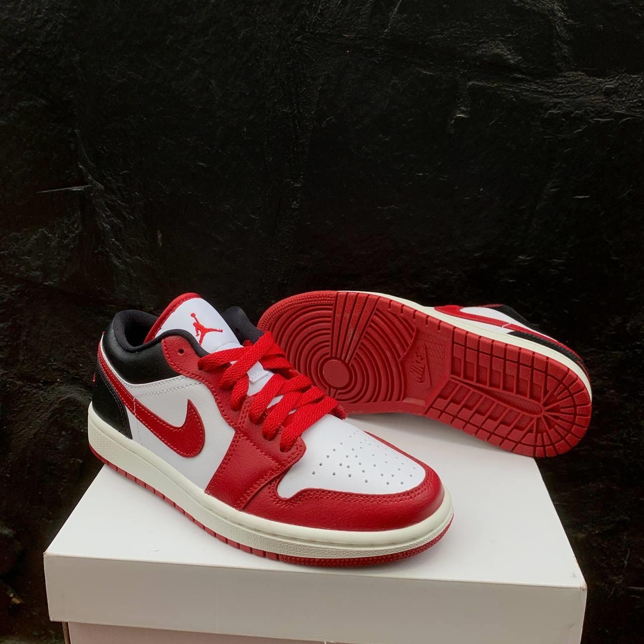 1810 - Giày Nike Air Jordan 1 Low Reverse Black Toe DC0774-160 [HÀNG CHÍNH HÃNG]