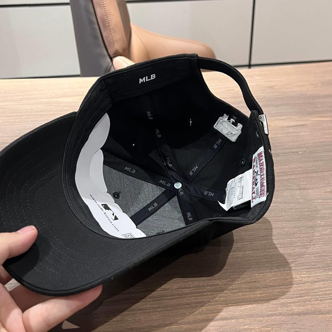 2136 - Nón Mlb Newfit Structure Ball Cap New York Yankees 'Black' 3ACP0802N-50BKS [HÀNG CHÍNH HÃNG]