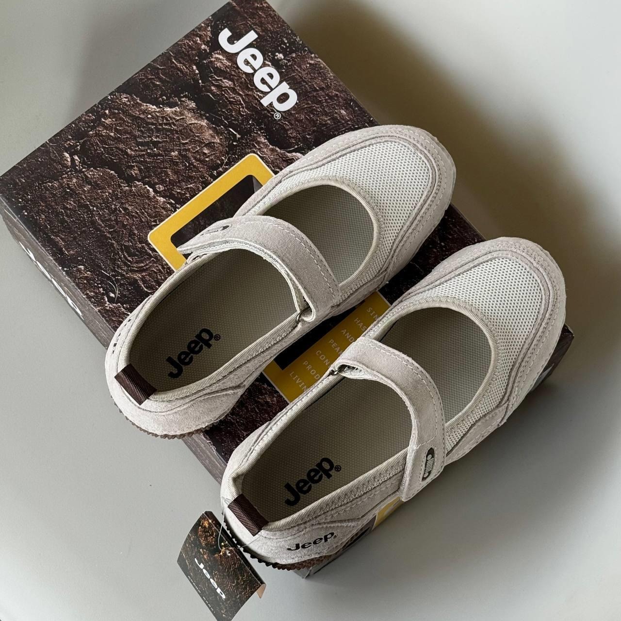 1994 - Giày Jeep The Spirit Mary Jane ''Grey Gum'' P651W13129 [HÀNG CHÍNH HÃNG]