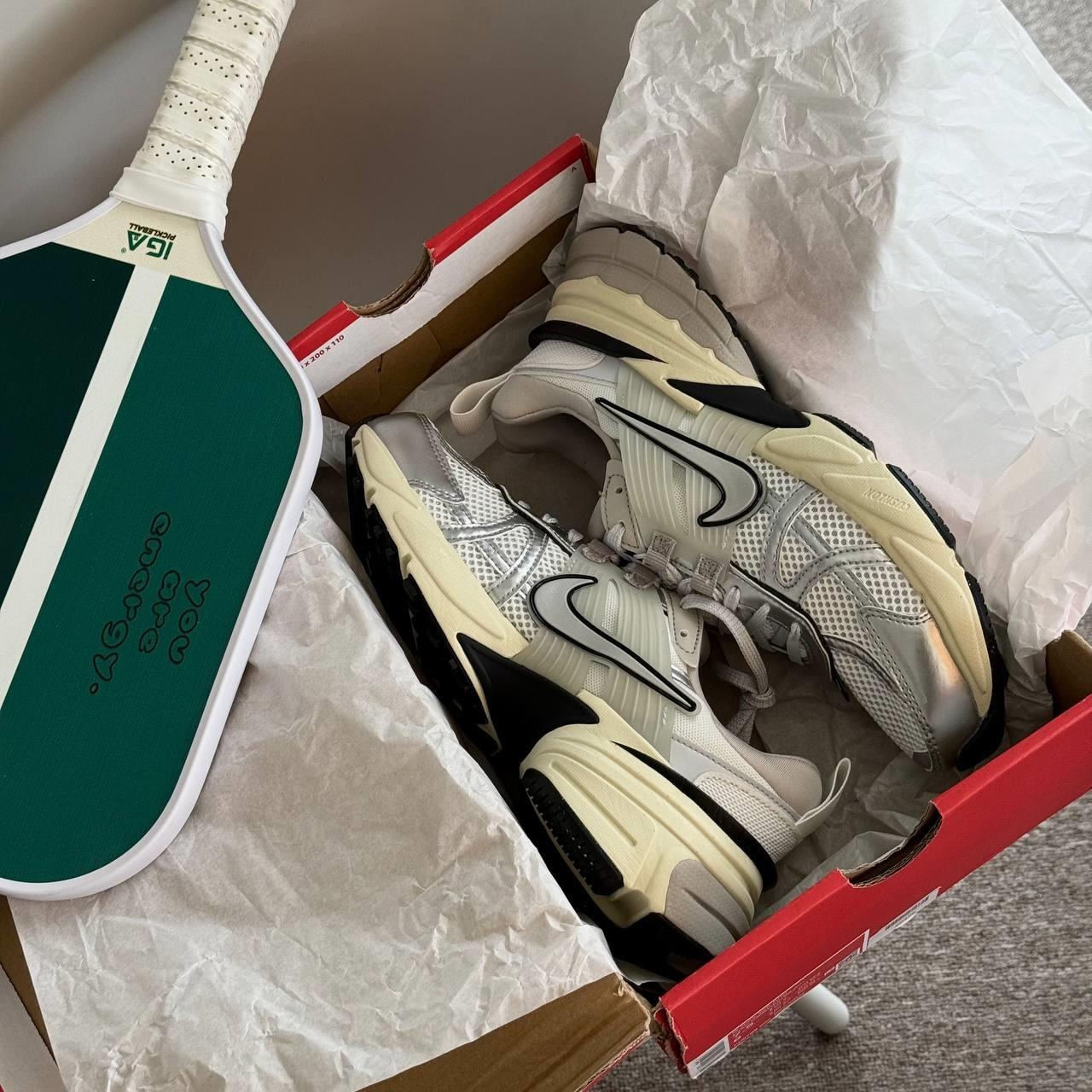 2229 - Giày Nike V2K Run ''Pure Platinum Metallic Silver'' HJ4497-100 [HÀNG CHÍNH HÃNG]