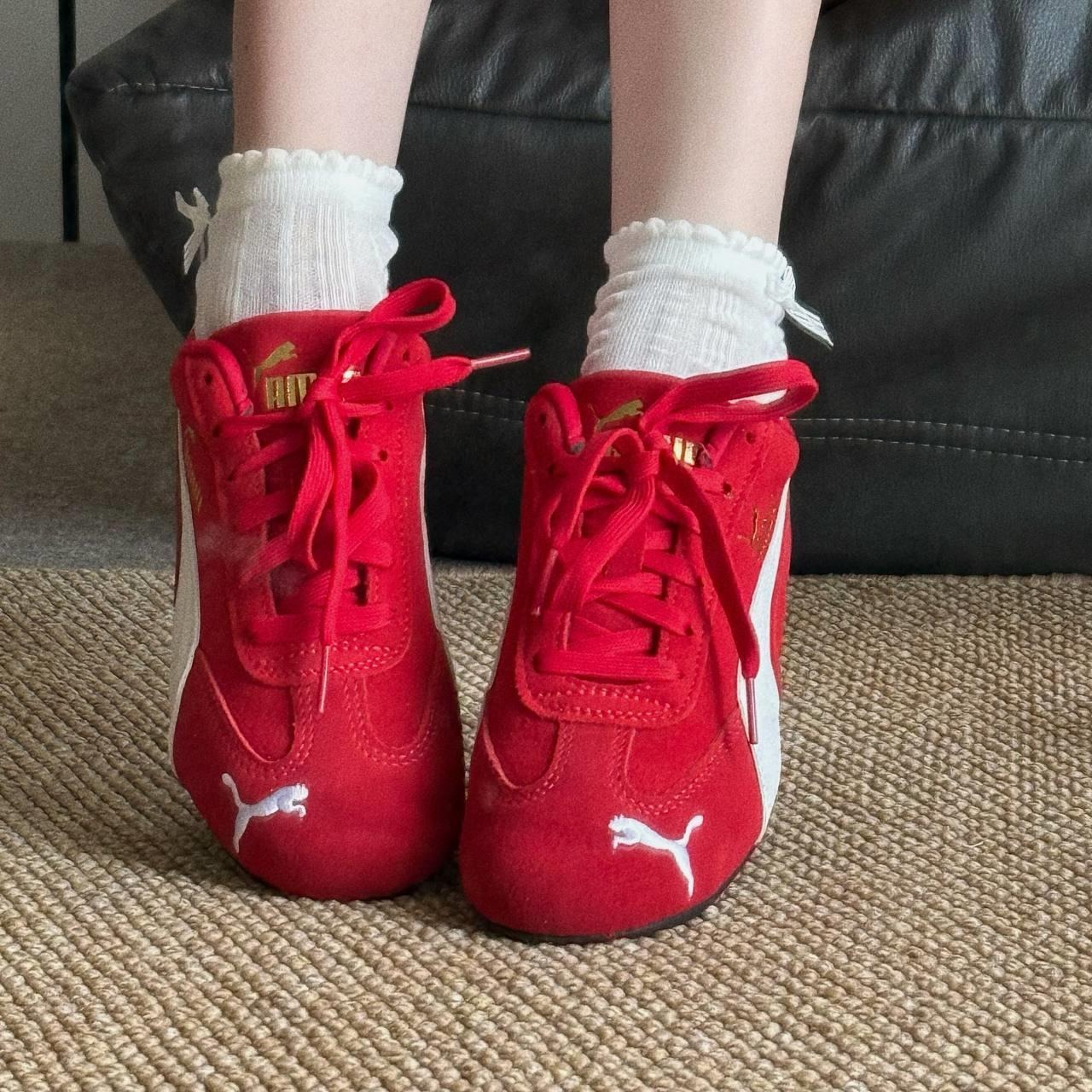 2593 - Giày Puma Speedcat OG Red White 401698-02 [HÀNG CHÍNH HÃNG]