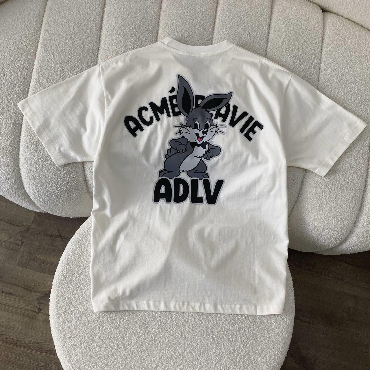 1860 - Áo ADLV Cartoon Rabbit Trắng ADLV23SS-SSACTB-CRM [HÀNG CHÍNH HÃNG]