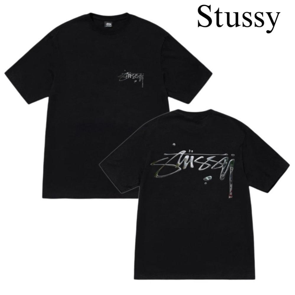 1212 - Áo Stussy Mercury - Đen Black - Code 1904983 [HÀNG CHÍNH HÃNG]