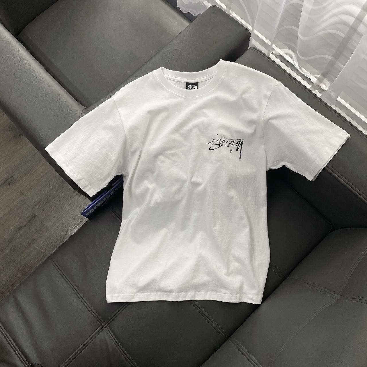1213 - Áo Stussy Mercury - Trắng White - Code 1904983 [HÀNG CHÍNH HÃNG]