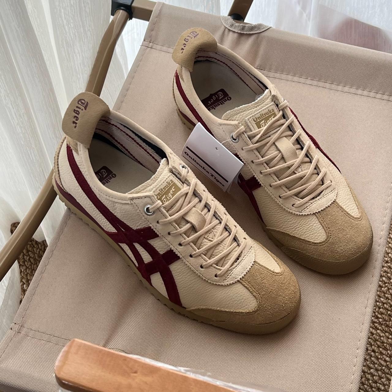 1523 - Giày Onitsuka Tiger Mexico 66 SD ‘Beige Beet’ 1183C015-202 [HÀNG CHÍNH HÃNG]