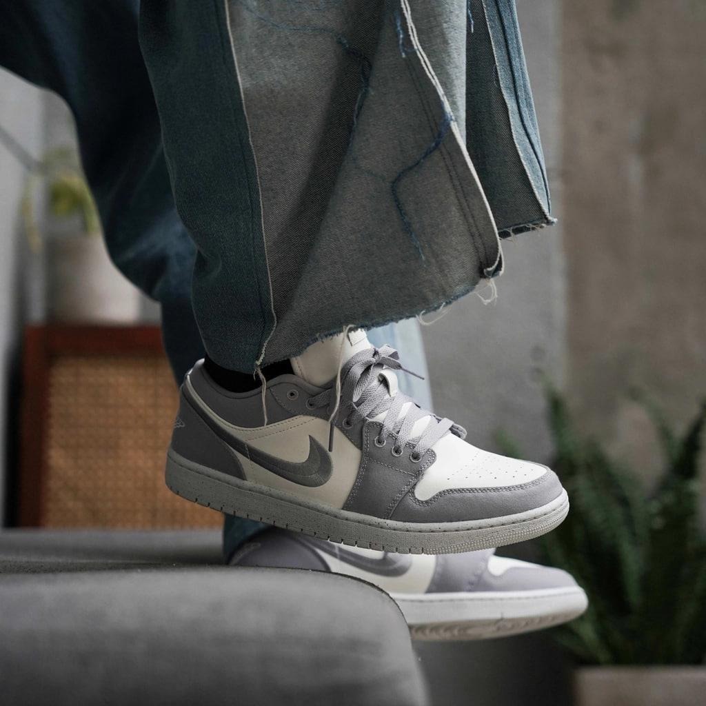 2768 - Giày Nike Air Jordan 1 Low SE Light Steel Grey DV0426-012 [HÀNG CHÍNH HÃNG]