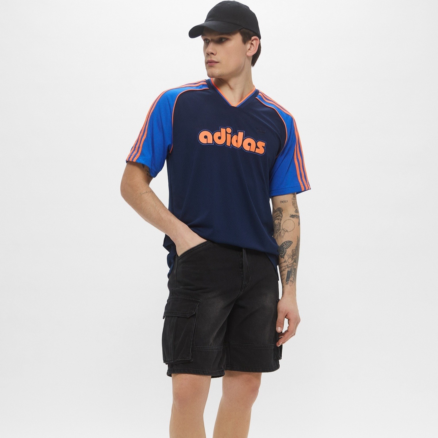 1724 - Áo Adidas Originals Jersey Night Indigo JD0812 [HÀNG CHÍNH HÃNG]