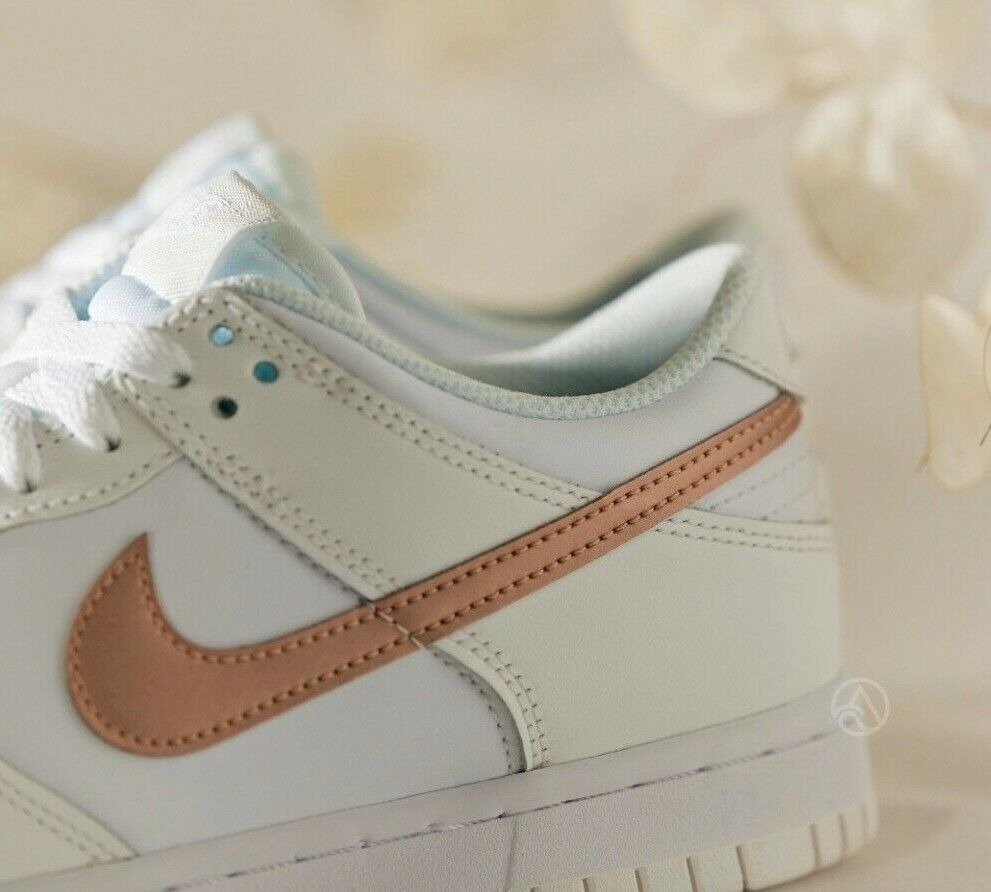 317 -  Giày Nike Dunk Low "White/Rose Pink" - DH9765-100 [HÀNG CHÍNH HÃNG]