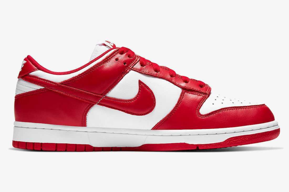 320 -  Giày Nike Dunk Low SP "White and University Red" - CU1727-100 [HÀNG CHÍNH HÃNG]