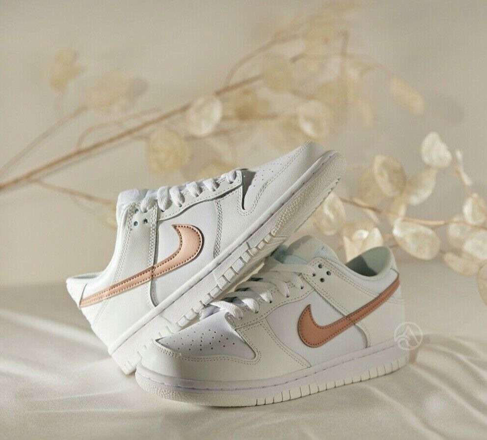 317 -  Giày Nike Dunk Low "White/Rose Pink" - DH9765-100 [HÀNG CHÍNH HÃNG]