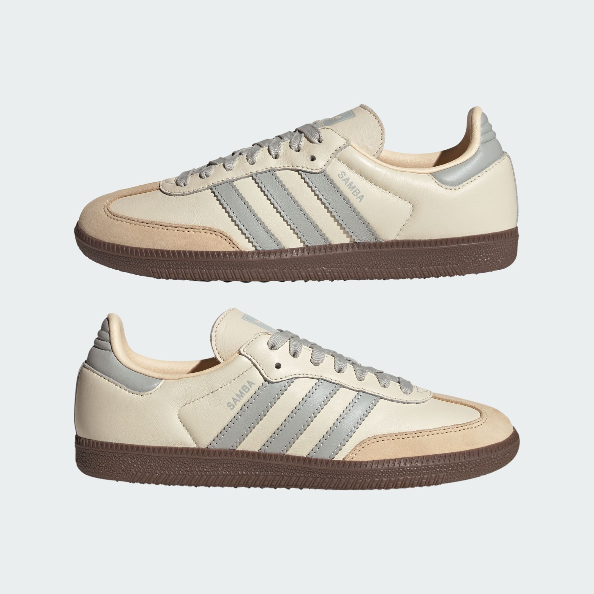 1565 -  Giày Adidas Samba OG Wonder Silver Sand Strata - JH7299 [CHÍNH HÃNG]