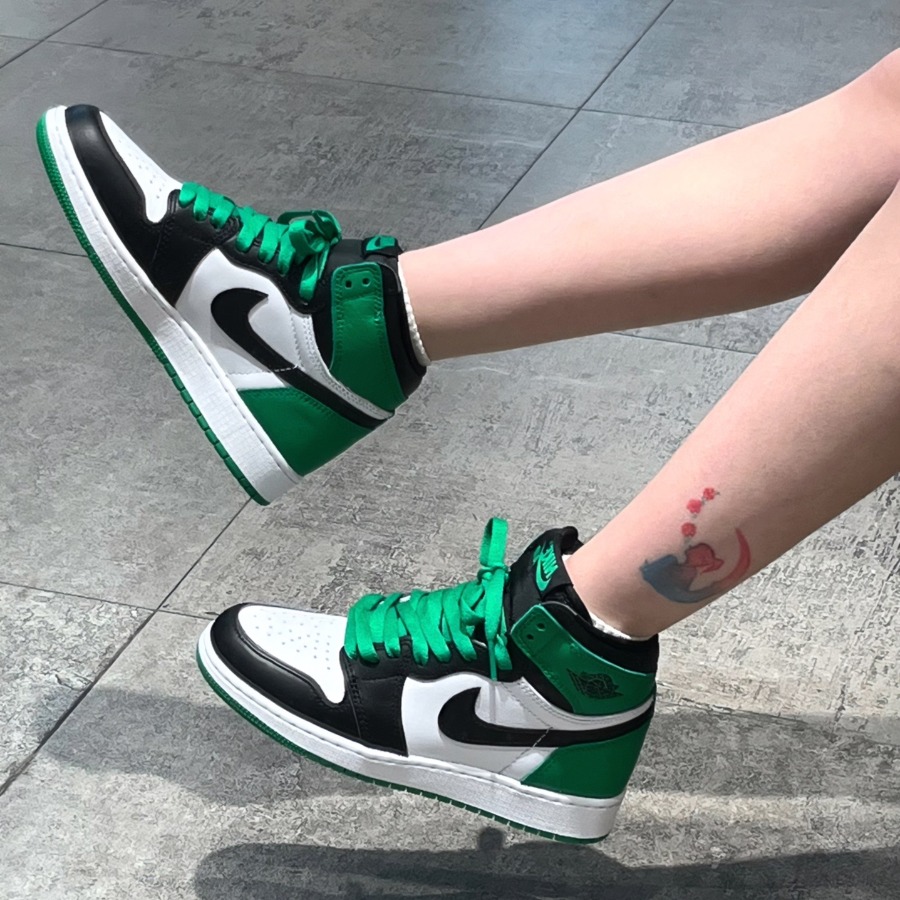 337 Giày Nike JD High OG Lucky Green