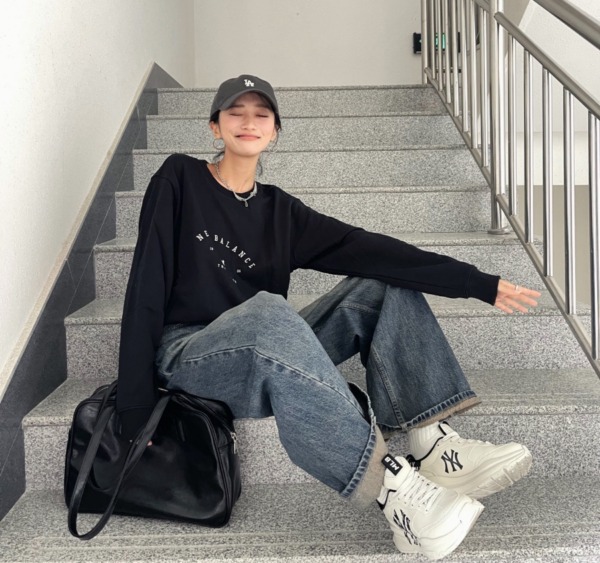 569  -  Giày MLB Korea Chunky Runner Classic Monogram New York Yankees Black - 3ASHCRM3N-50BKS [HÀNG CHÍNH HÃNG]