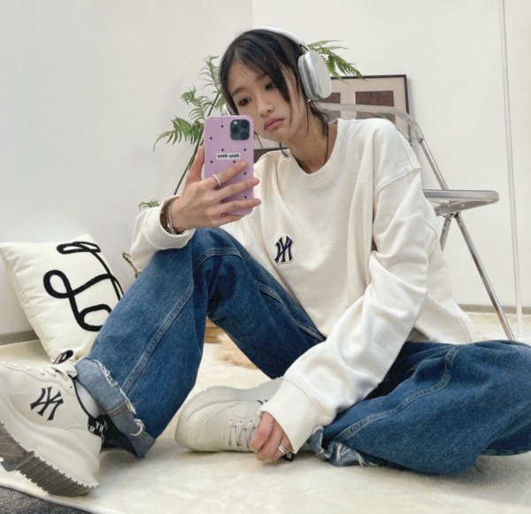 569  -  Giày MLB Korea Chunky Runner Classic Monogram New York Yankees Black - 3ASHCRM3N-50BKS [HÀNG CHÍNH HÃNG]