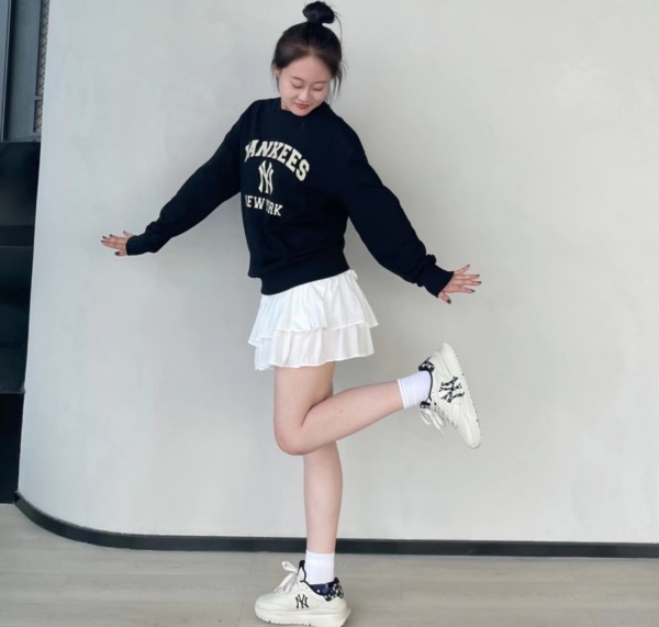 569  -  Giày MLB Korea Chunky Runner Classic Monogram New York Yankees Black - 3ASHCRM3N-50BKS [HÀNG CHÍNH HÃNG]